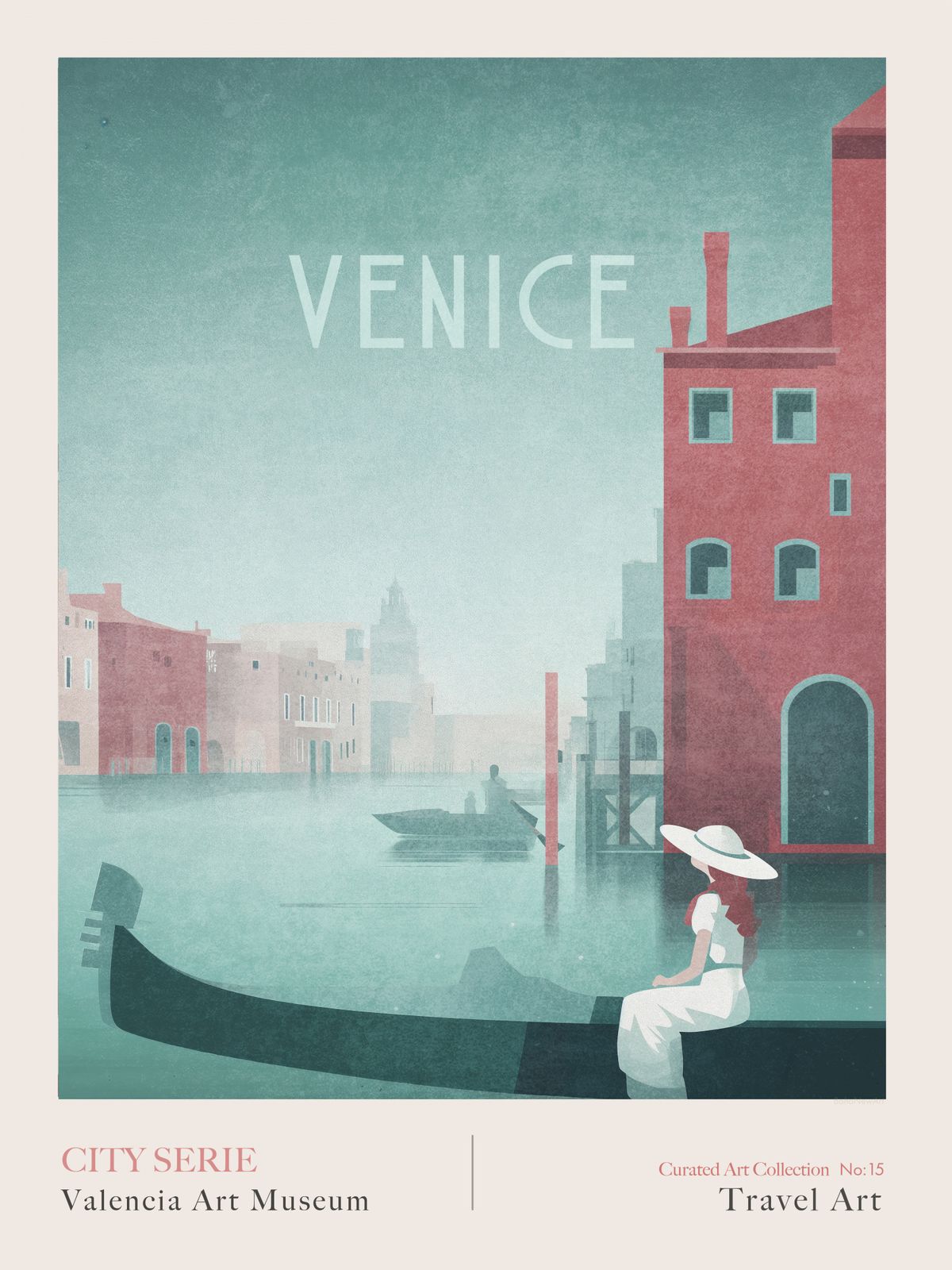Poster - Venedig Resekonst