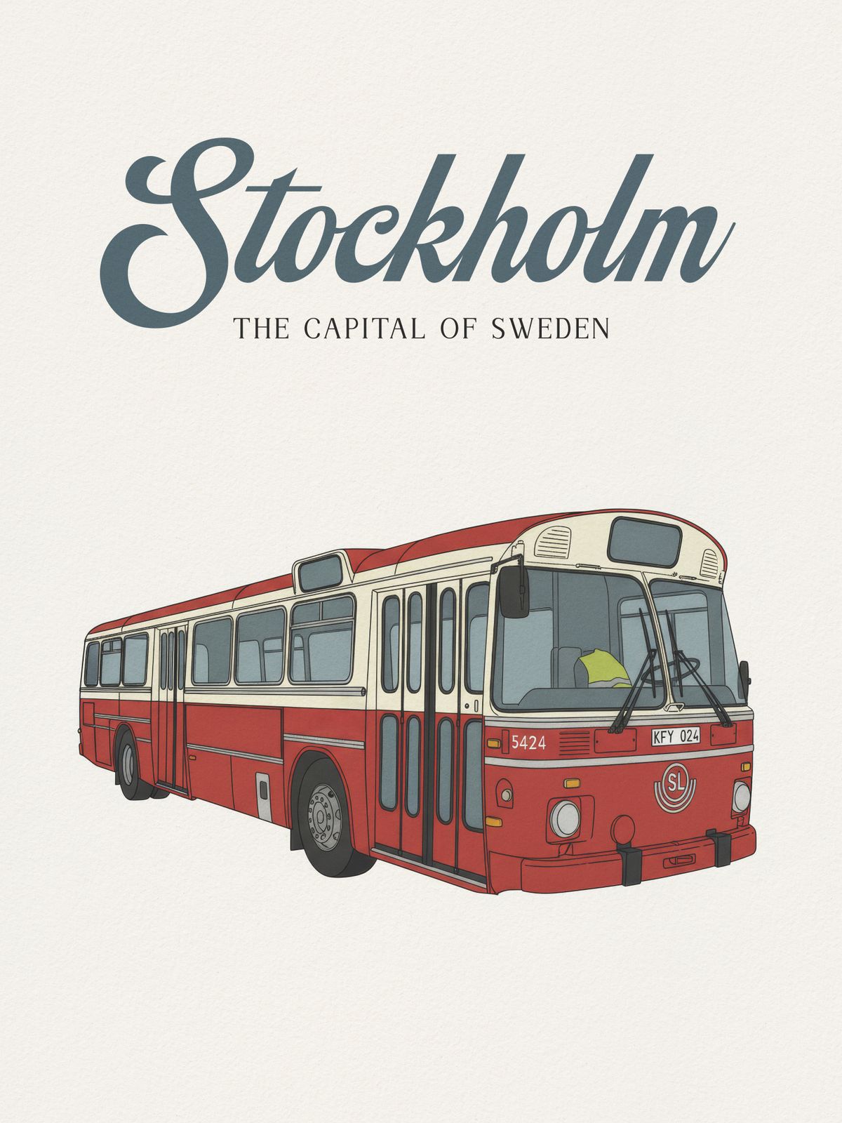 Poster - Stockholm Busdesign