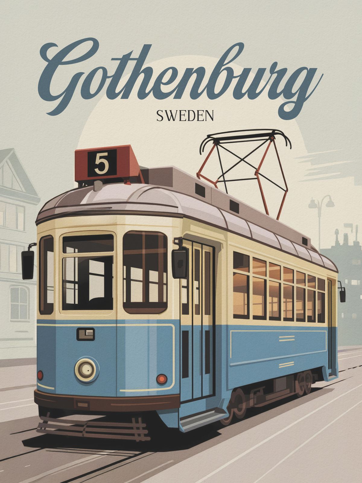 Poster - Göteborg Spårvagn