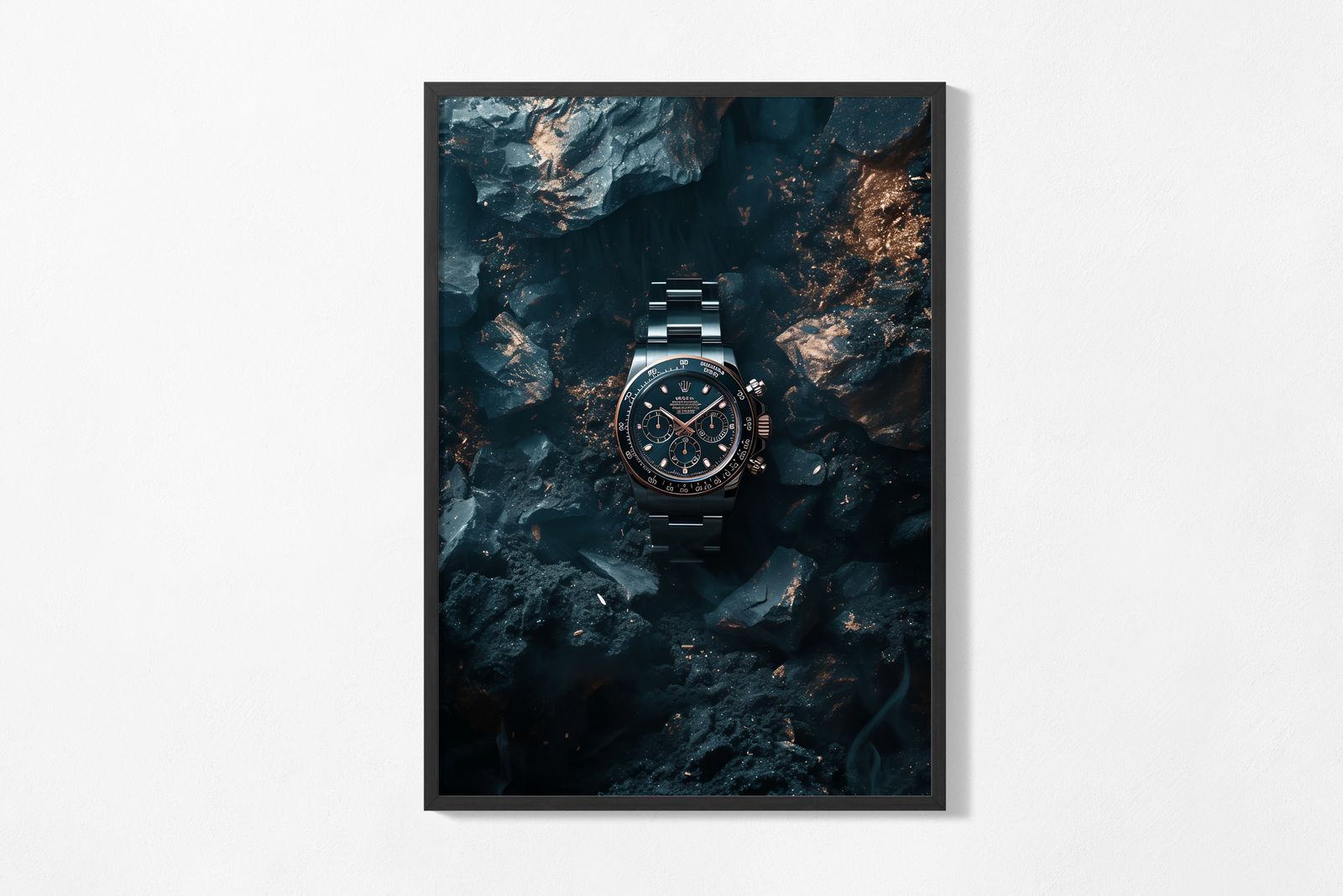 Poster - Lyxig klocka