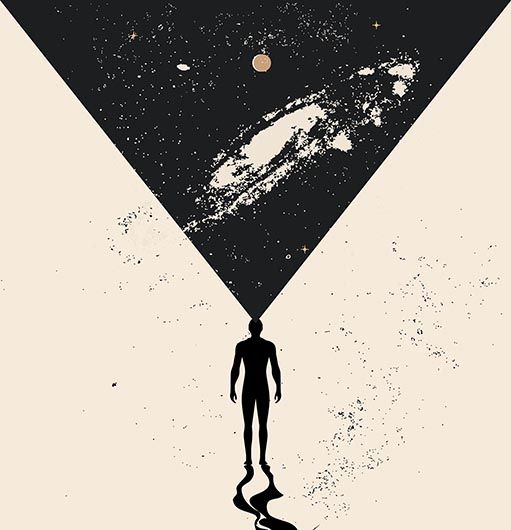 Poster - Kosmisk Reflektion