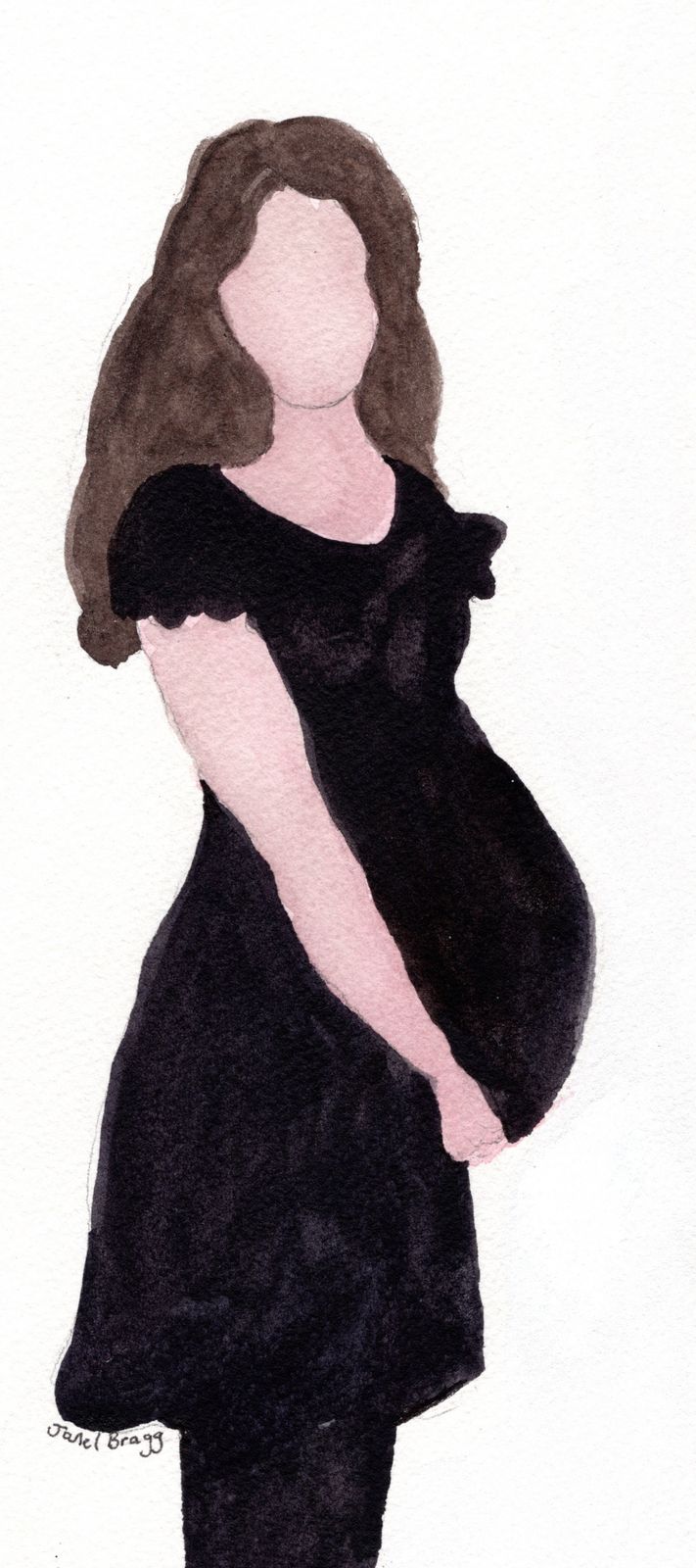 Poster - Gravid Kvinna
