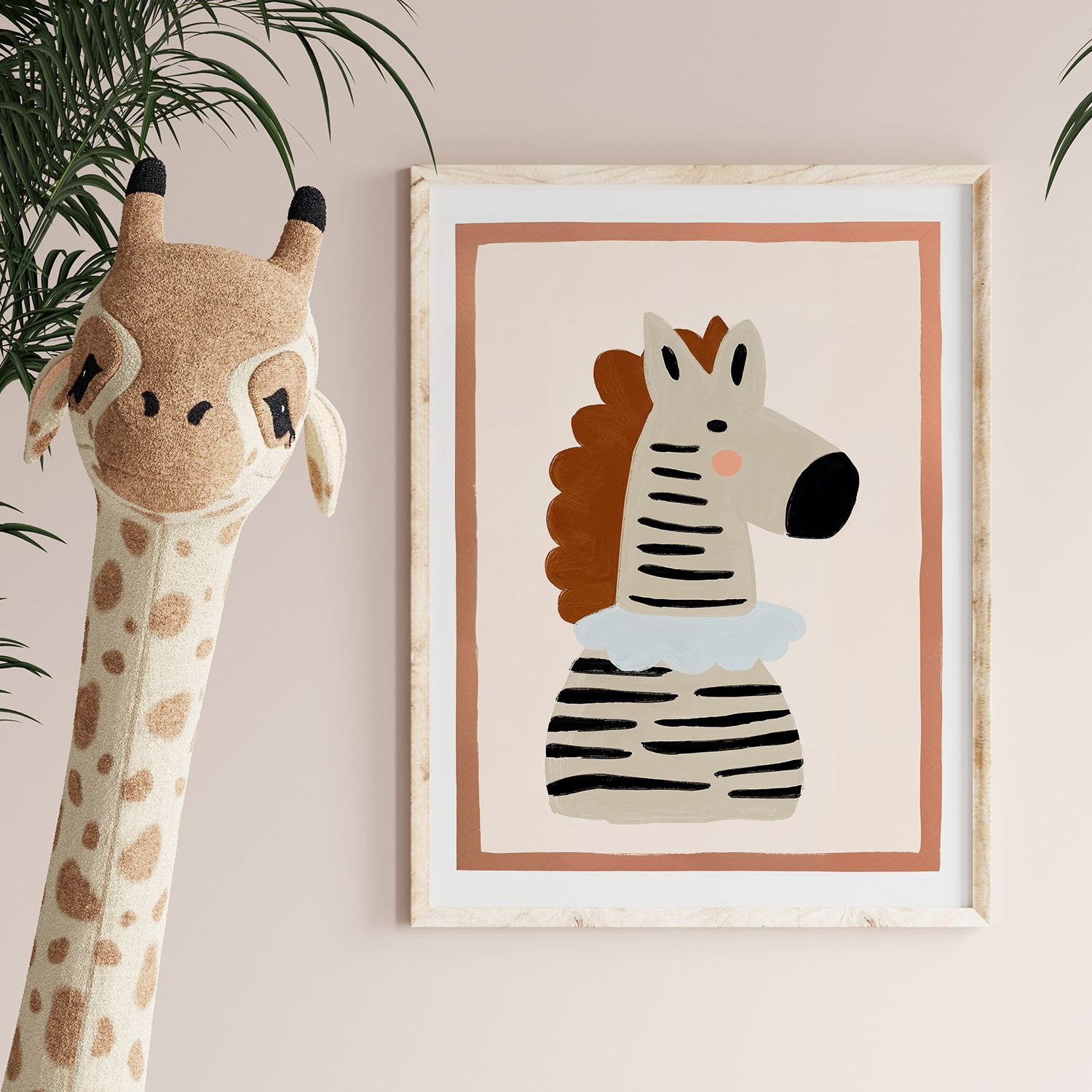 Poster - Zebra Konst