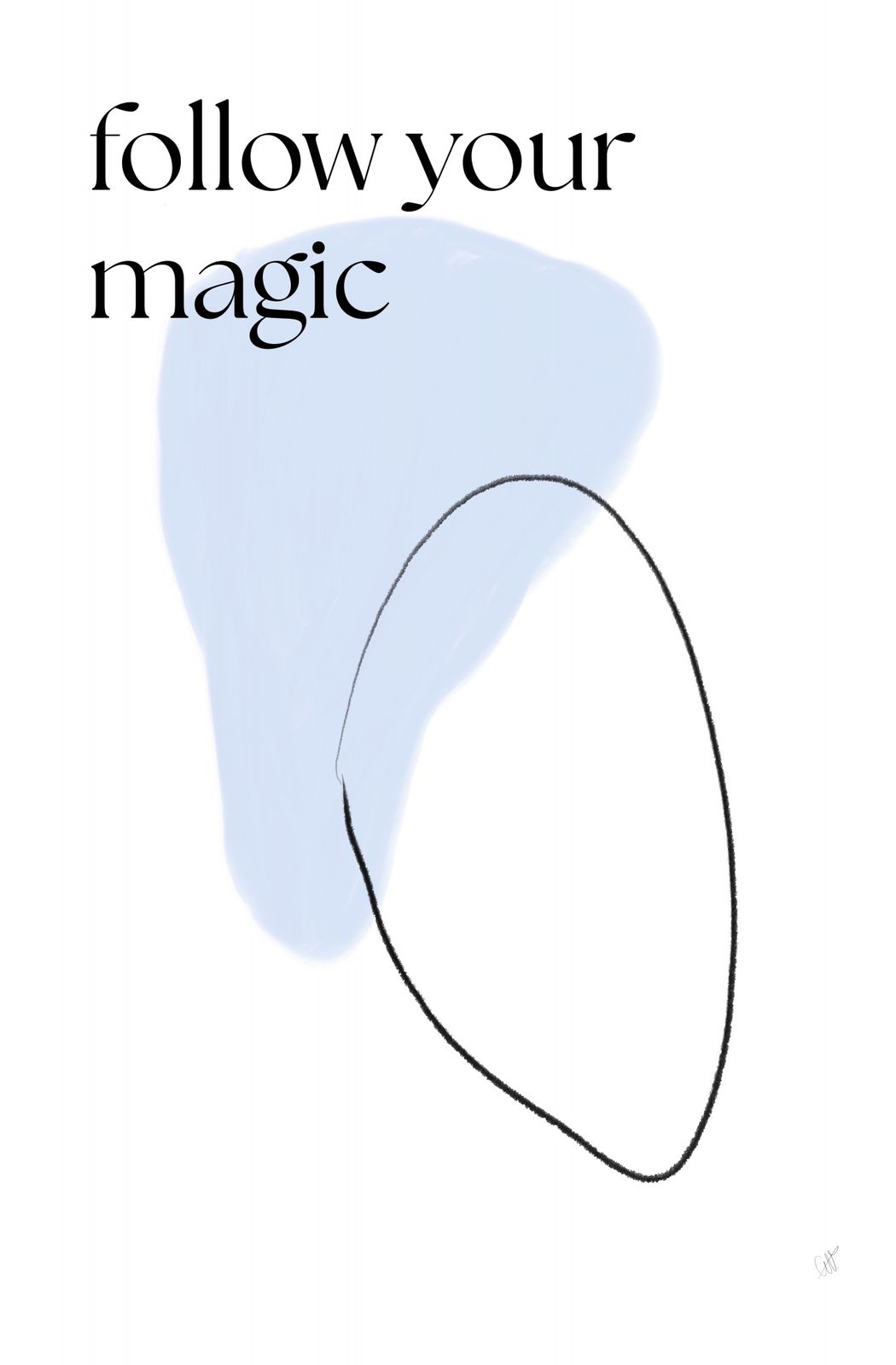 Poster - Följ din magi