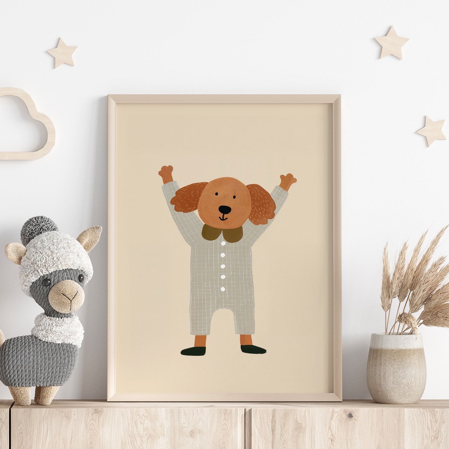 Poster - Hundillustration