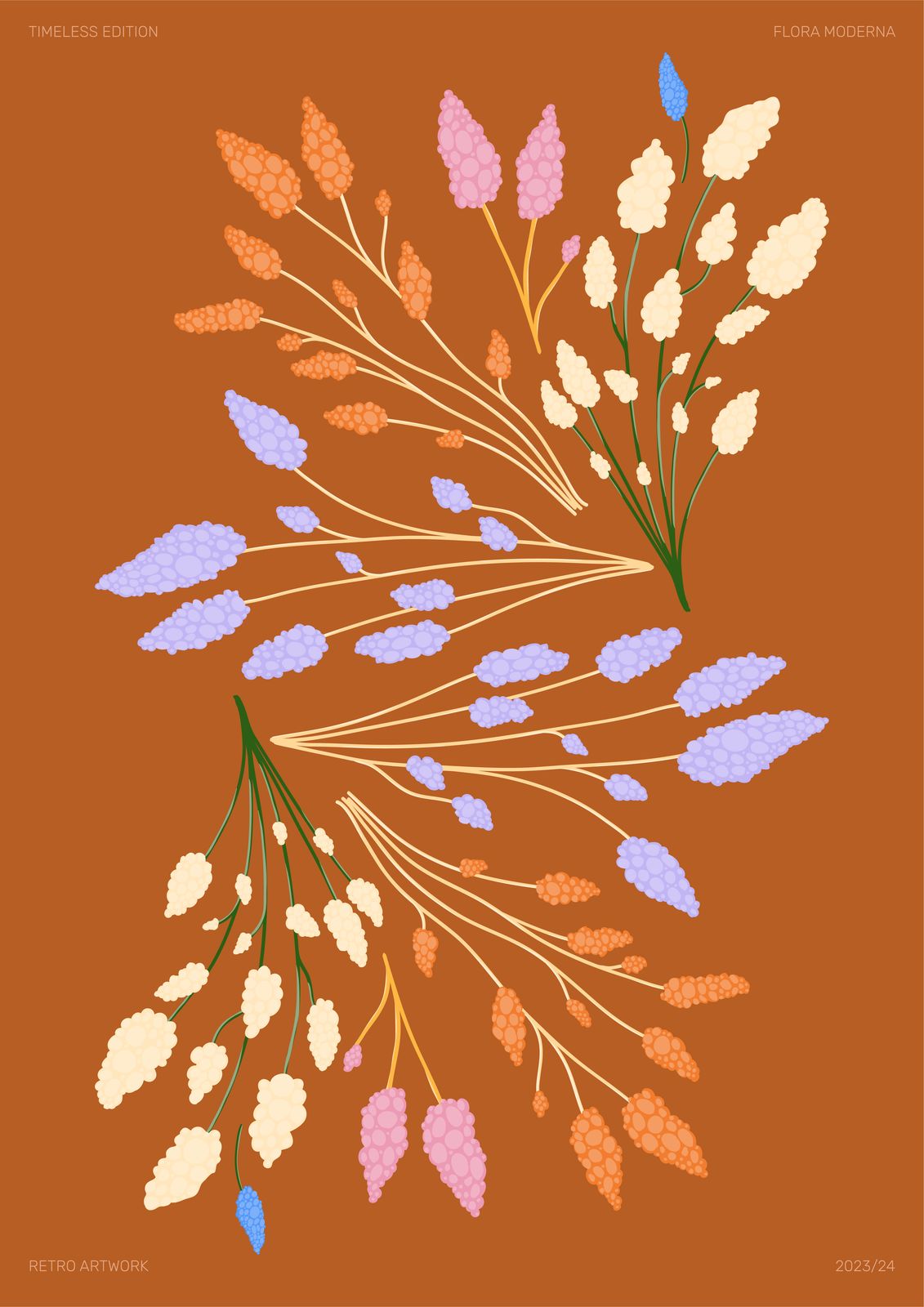 Poster - Flora Moderna