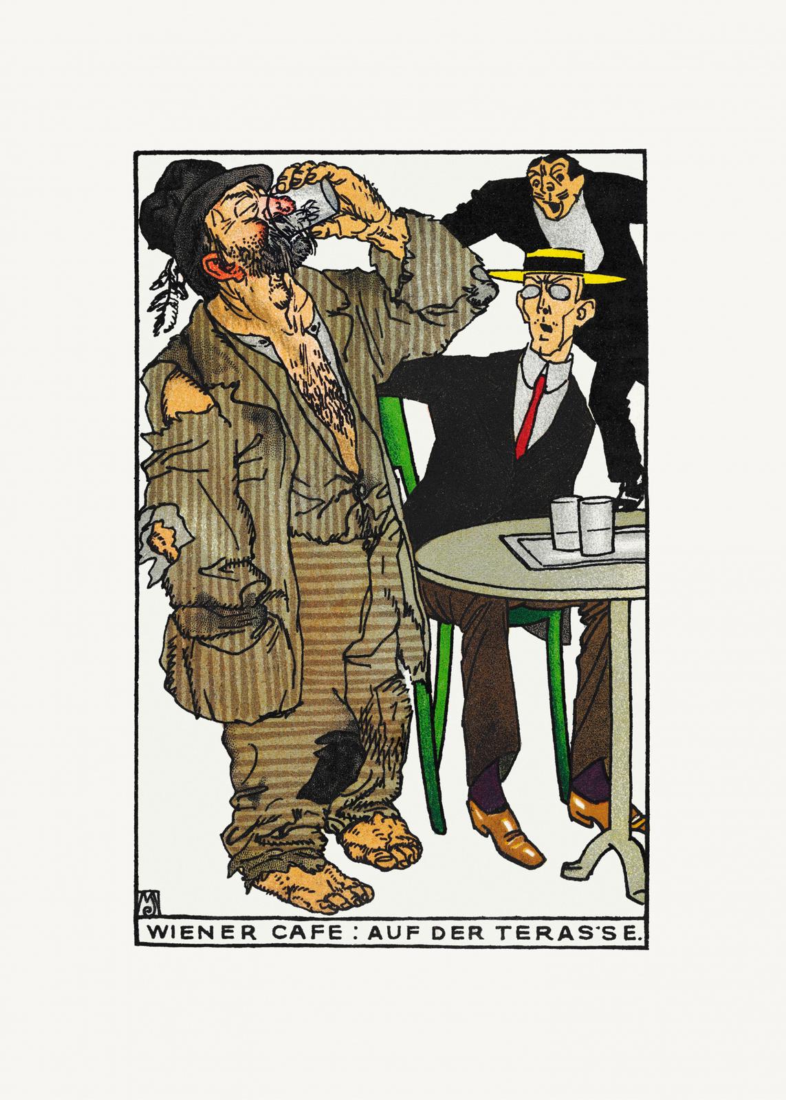 Poster - Wiener Cafe