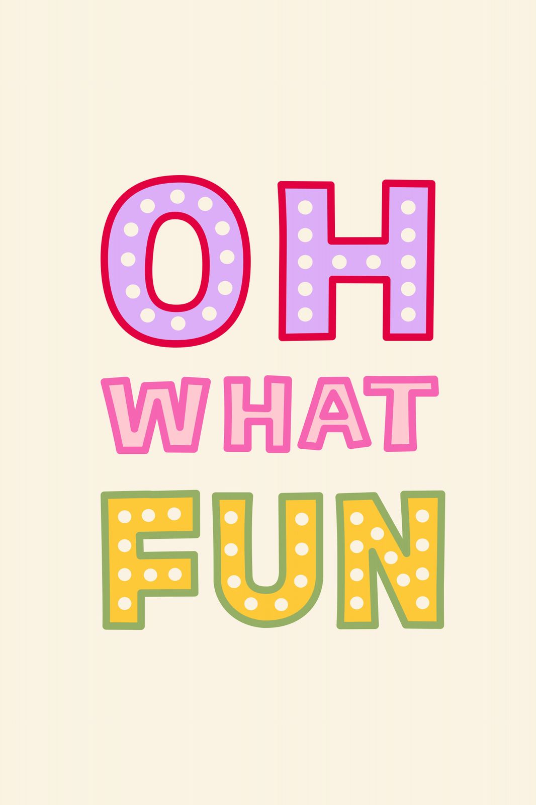 Poster - Oh What Fun