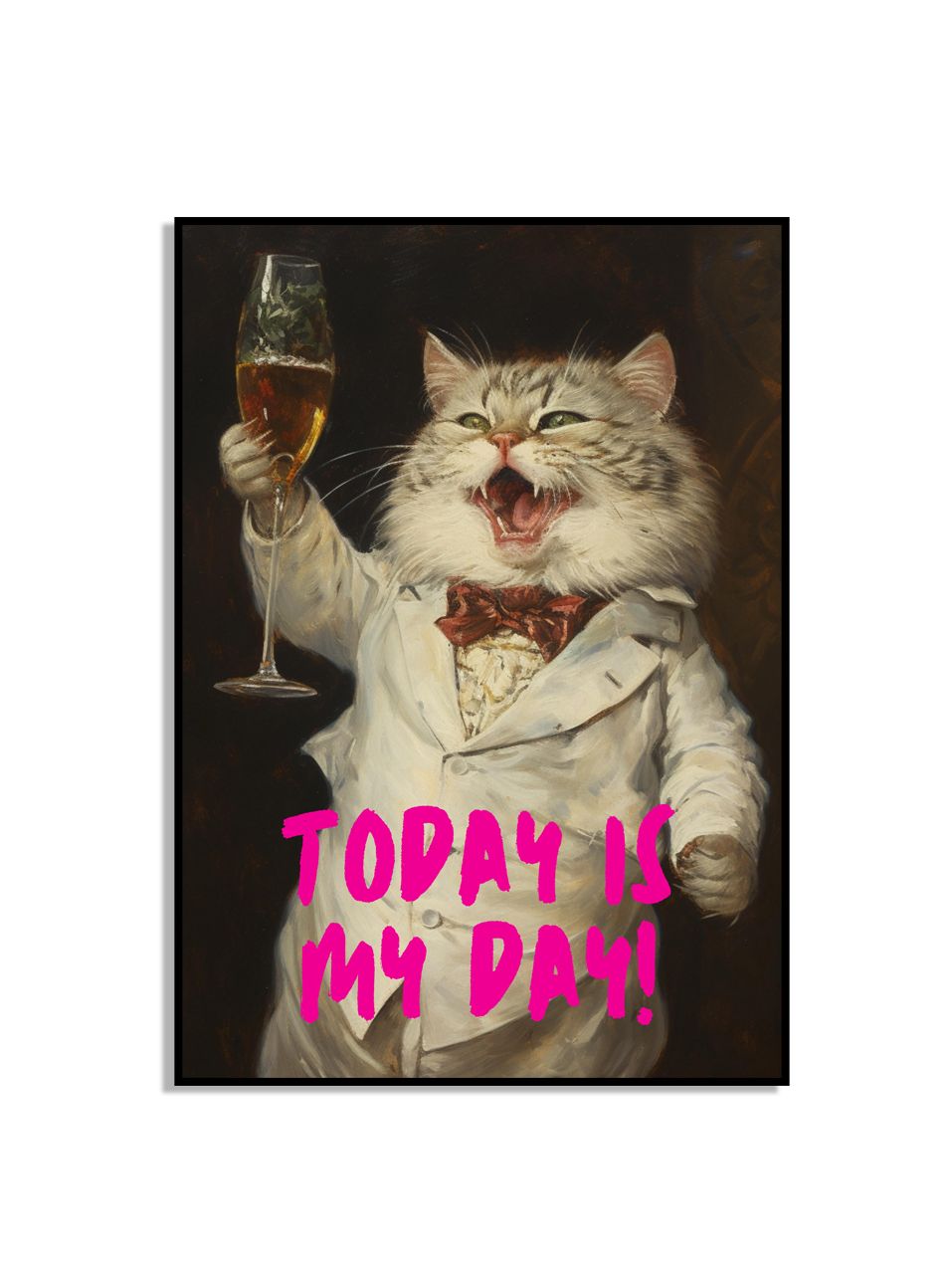 Glad Katt Väggposter