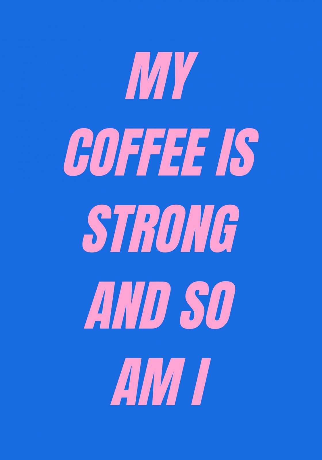 Poster - Kaffekraft