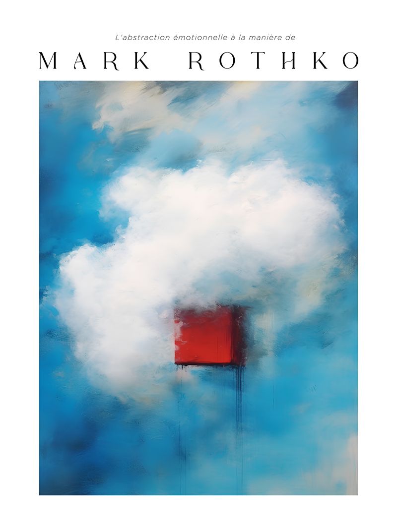 Poster - Abstraktion av Mark Rothko