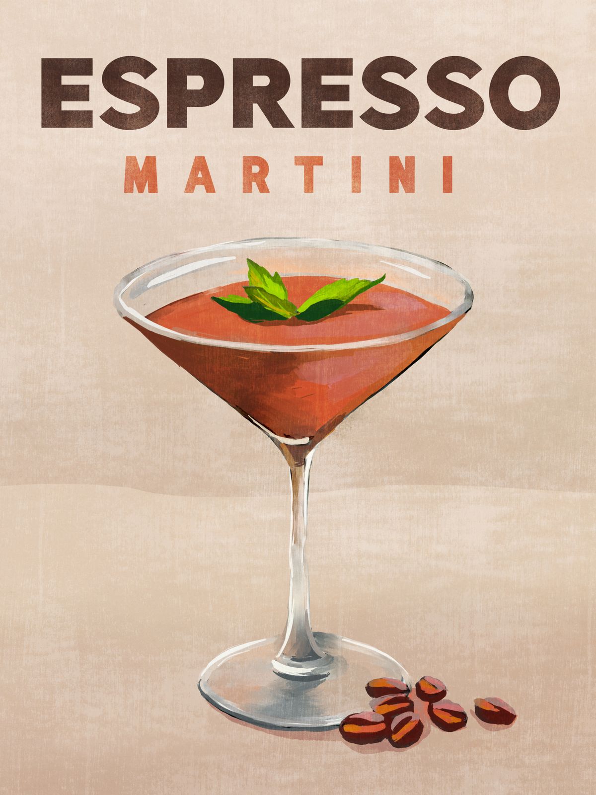 Affisch - Espresso Martini