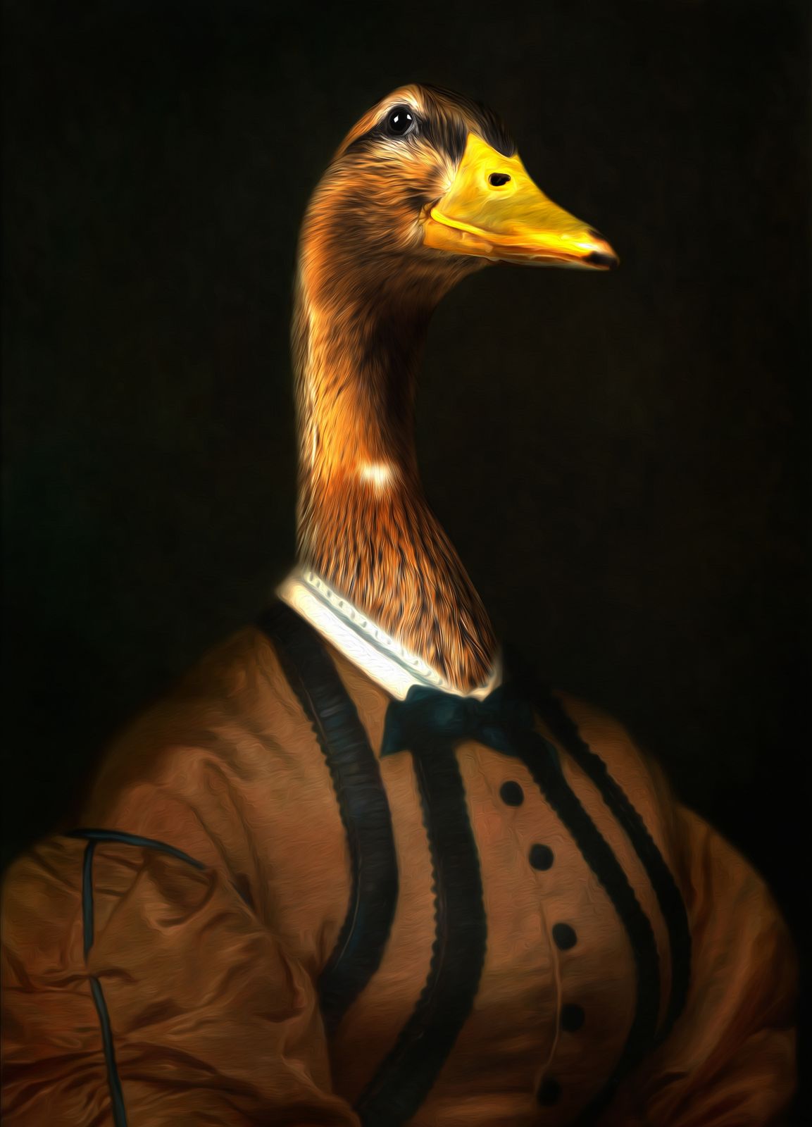 Poster - Antropomorfand Porträtt