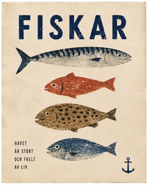 Poster - Fisk Samling