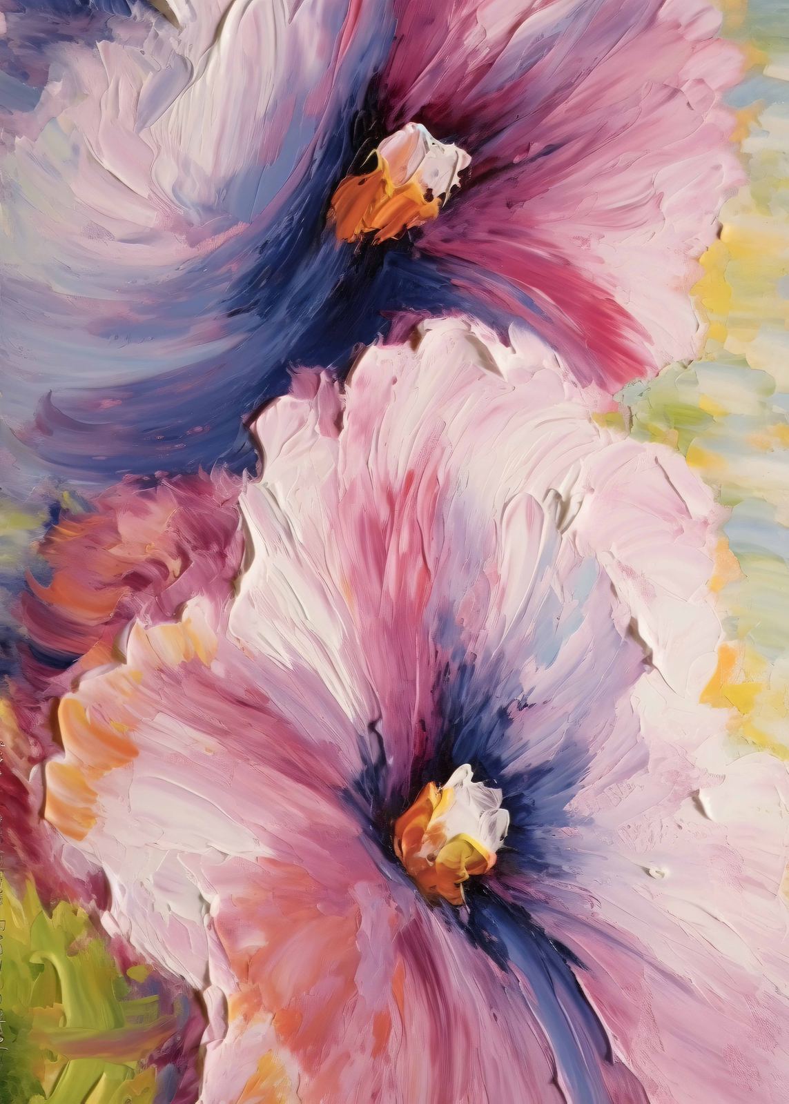 Poster - Blommande Intryck