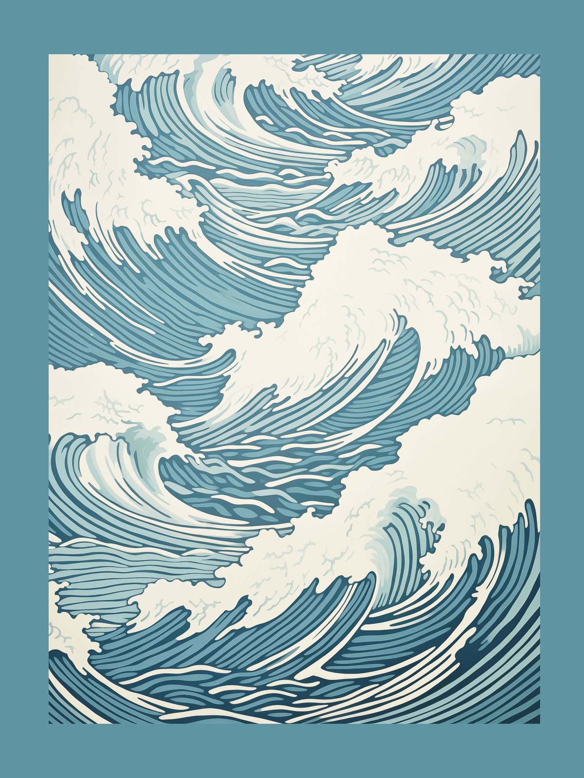 Poster - Oceangolv konst