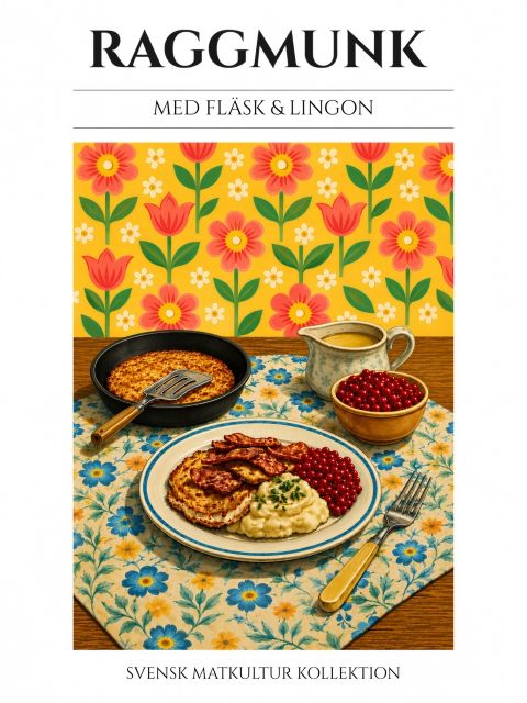 Poster - Raggmunk med Lingon