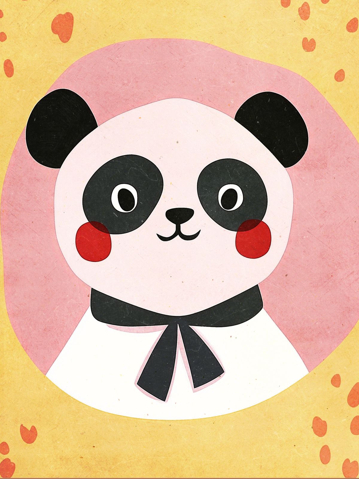 Poster - Pandaillustration