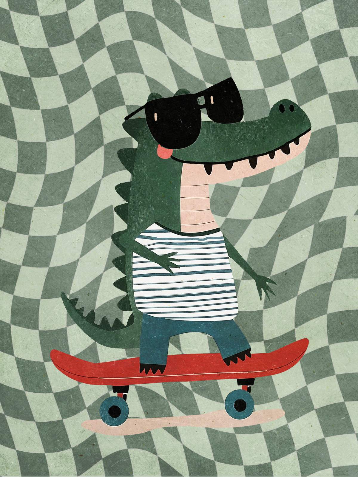 Poster - Cool Krokodil
