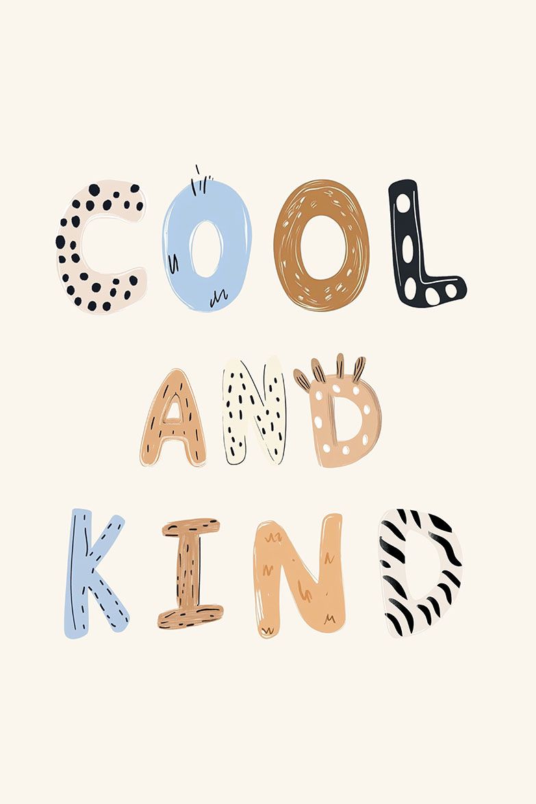 Poster - Cool and Kind
