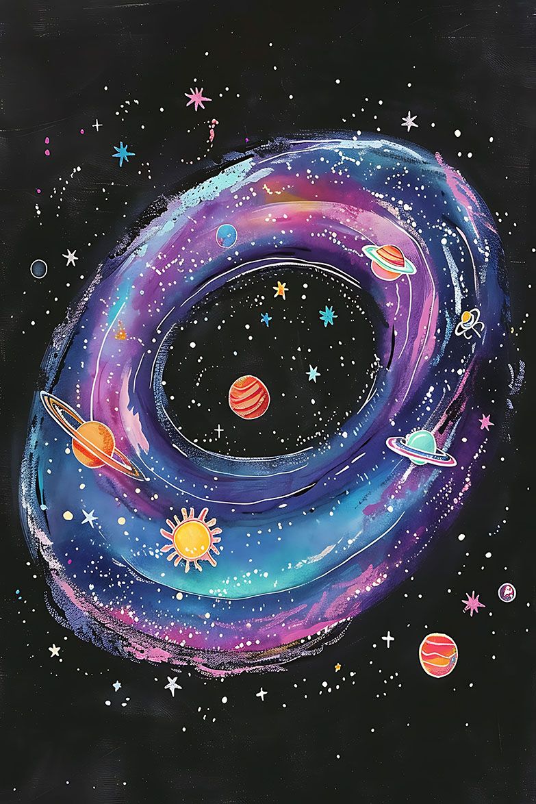 Poster - Kosmiska Spiralen