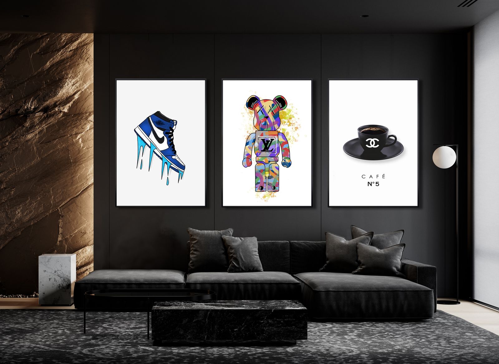 Poster - Modern Art Collection / Set av 3