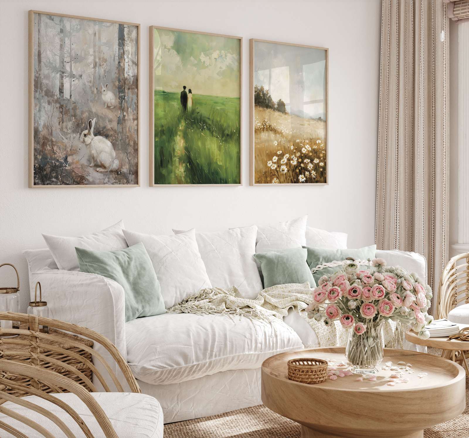 Poster - Naturscener / Set av 3