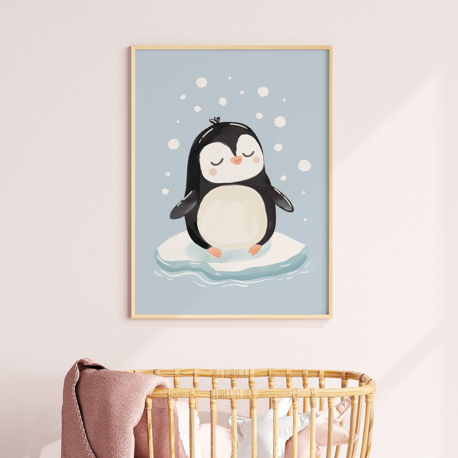 Poster - Söt Pingvin