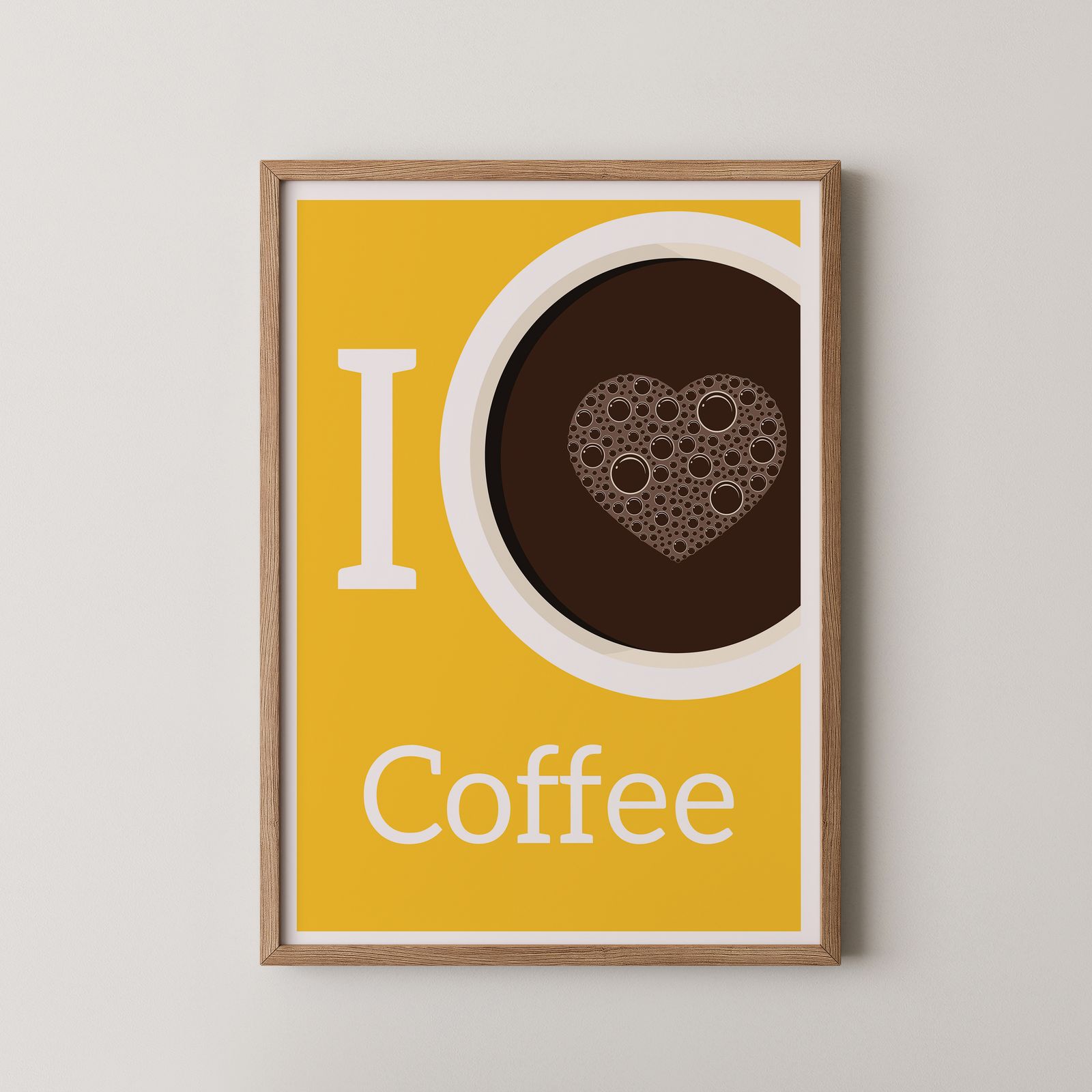 Poster - Jag älskar kaffe
