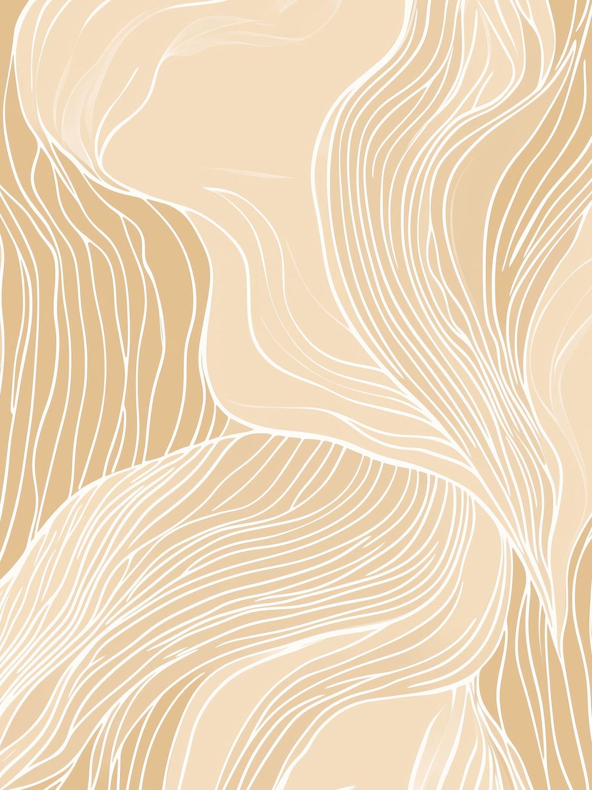 Poster - Abstrakt Beige Design