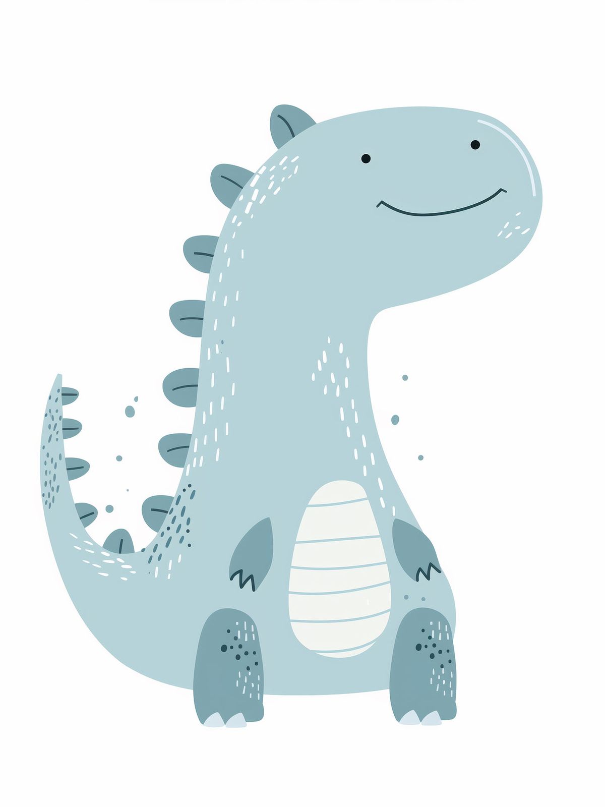 Poster - Söt Dinosaurie
