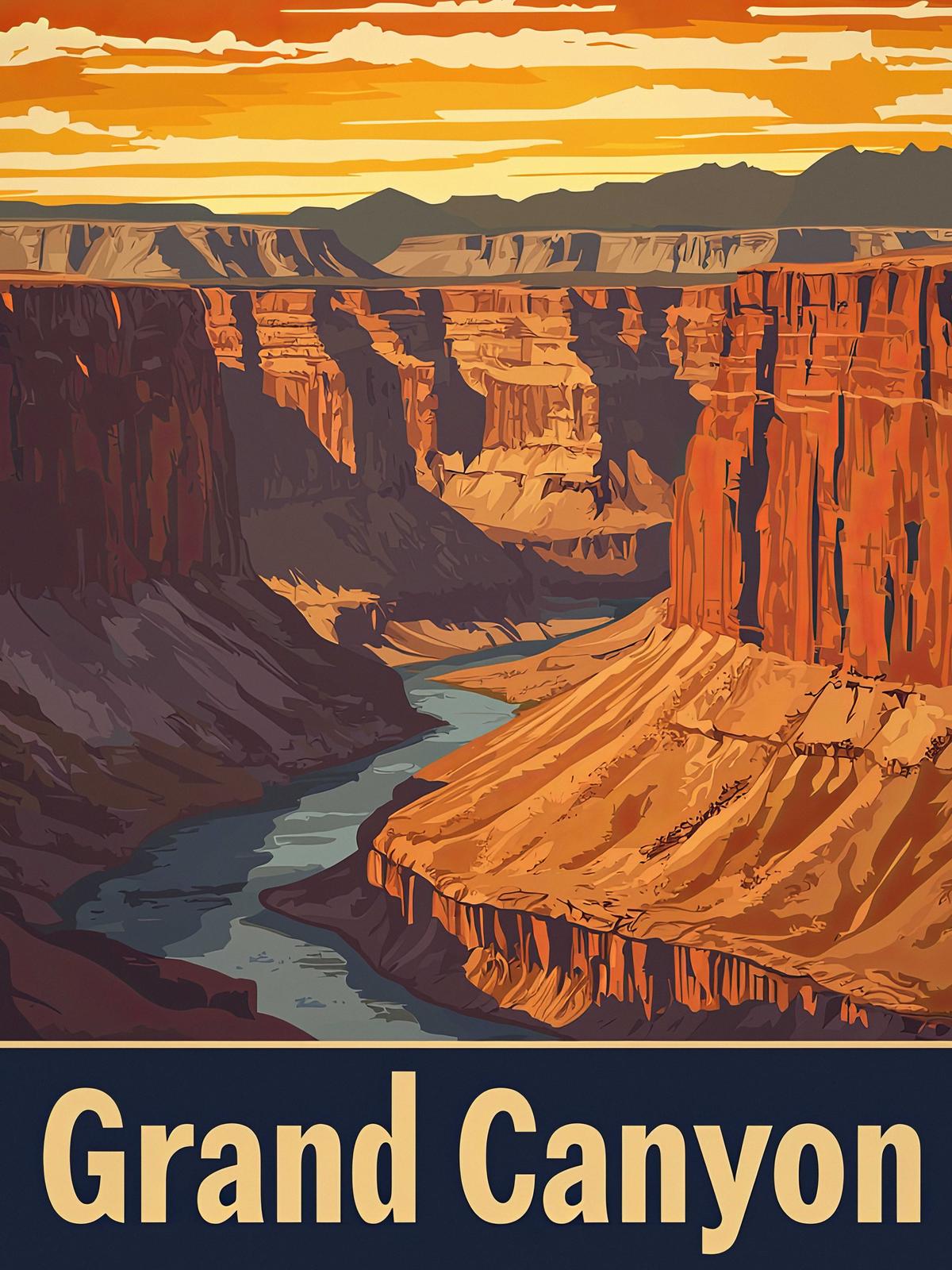 Poster - Grand Canyon