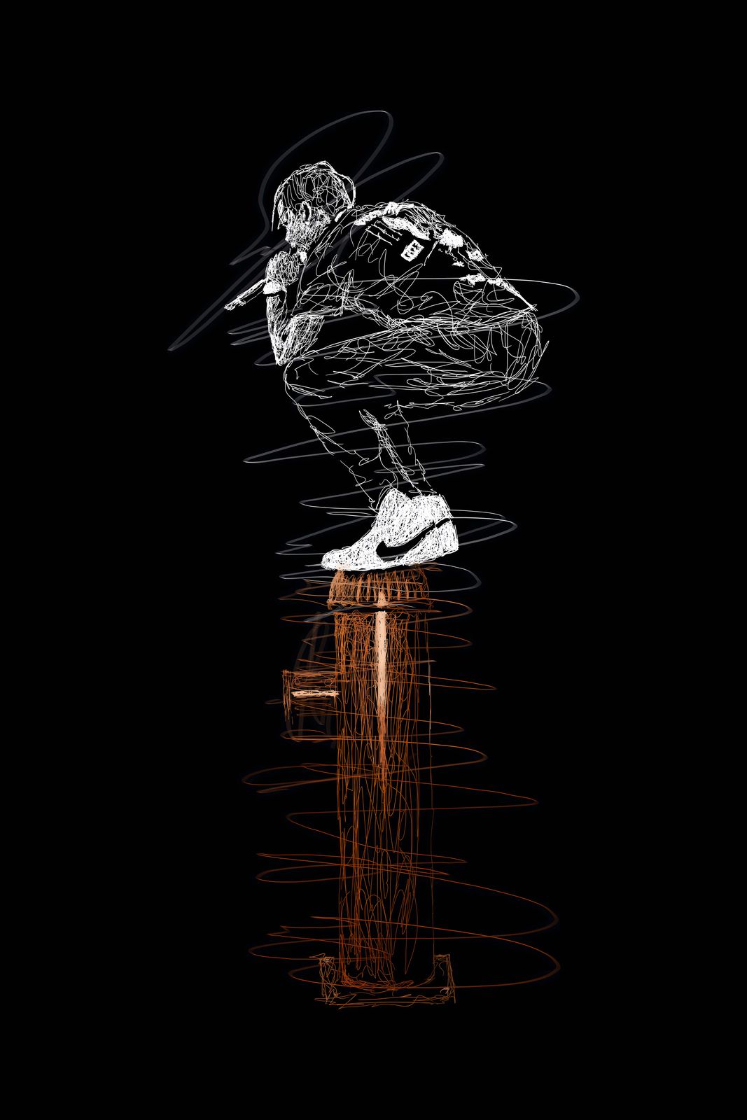 Poster - Modern konstskiss
