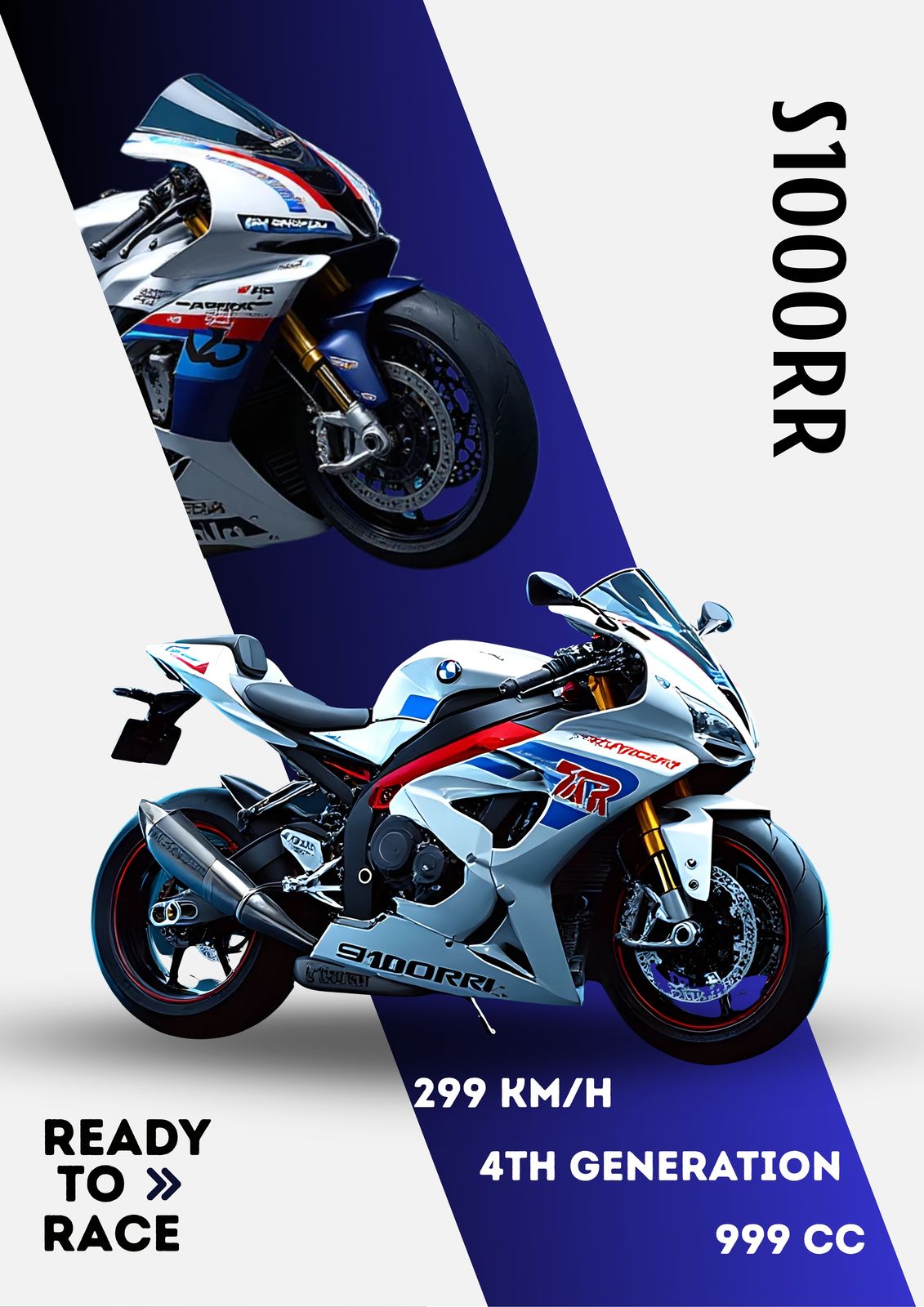 Poster - S1000RR Motorcykel