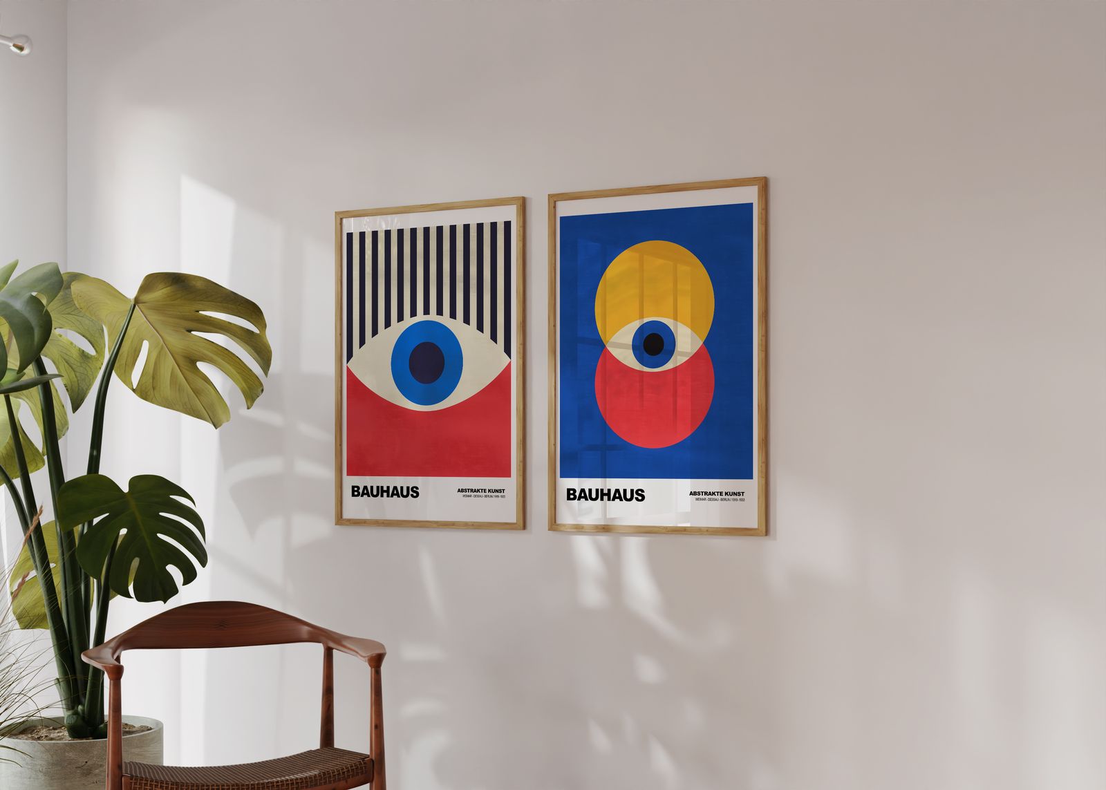 Poster - Bauhaus konstsamling / Set om 2