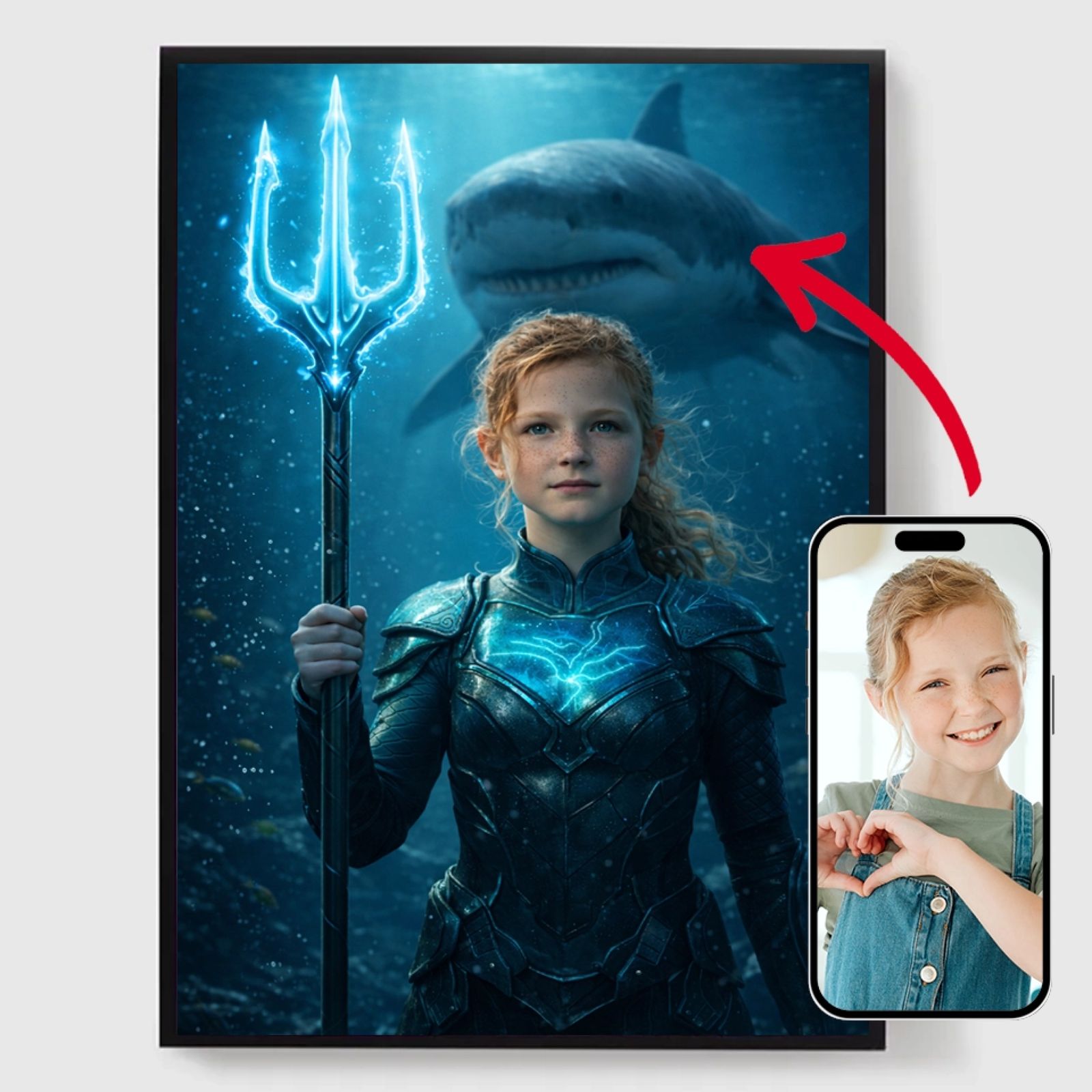 Personlig Poster - AquaKid - AI Poster