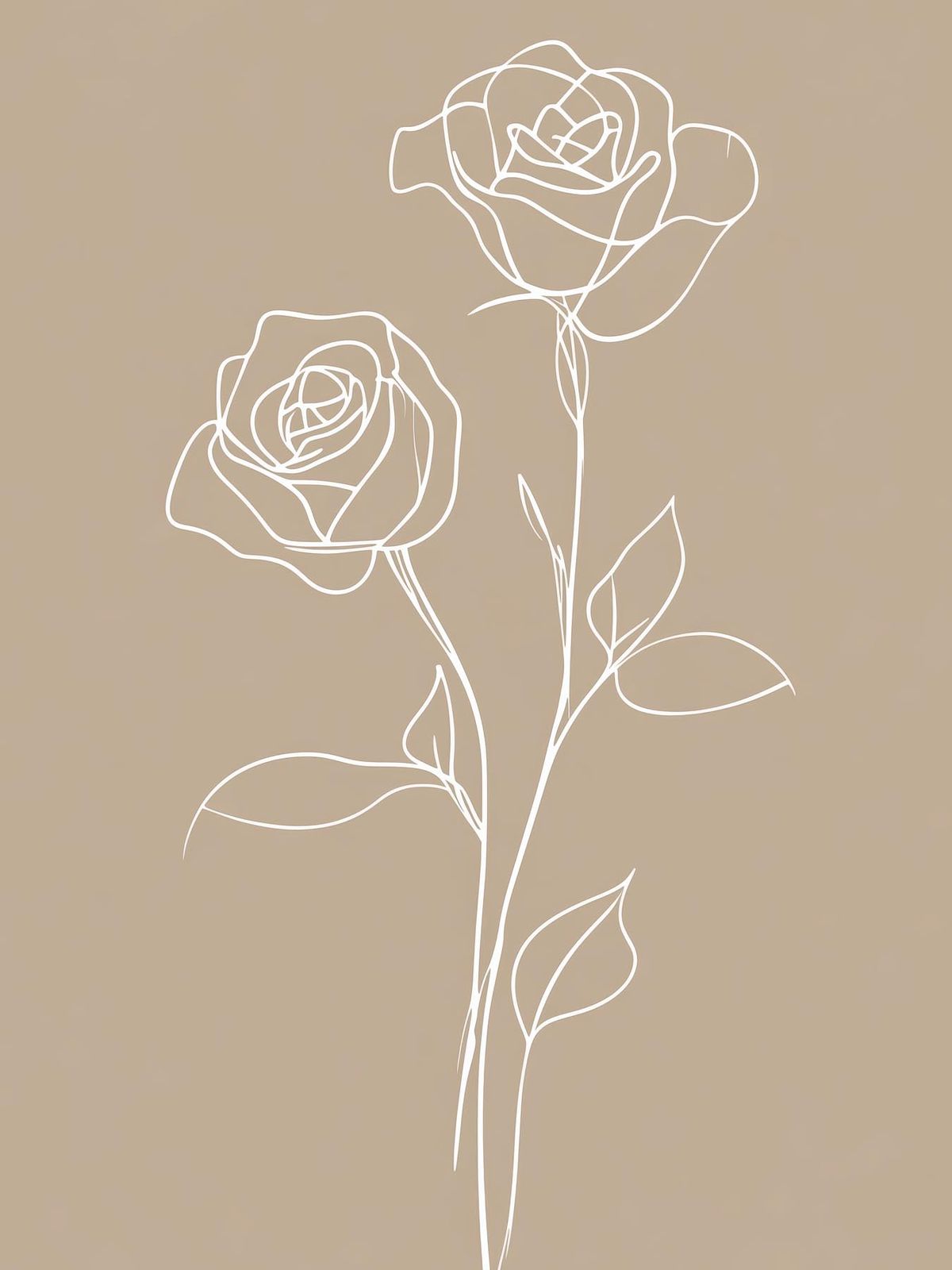 Poster - Elegant Ros Design