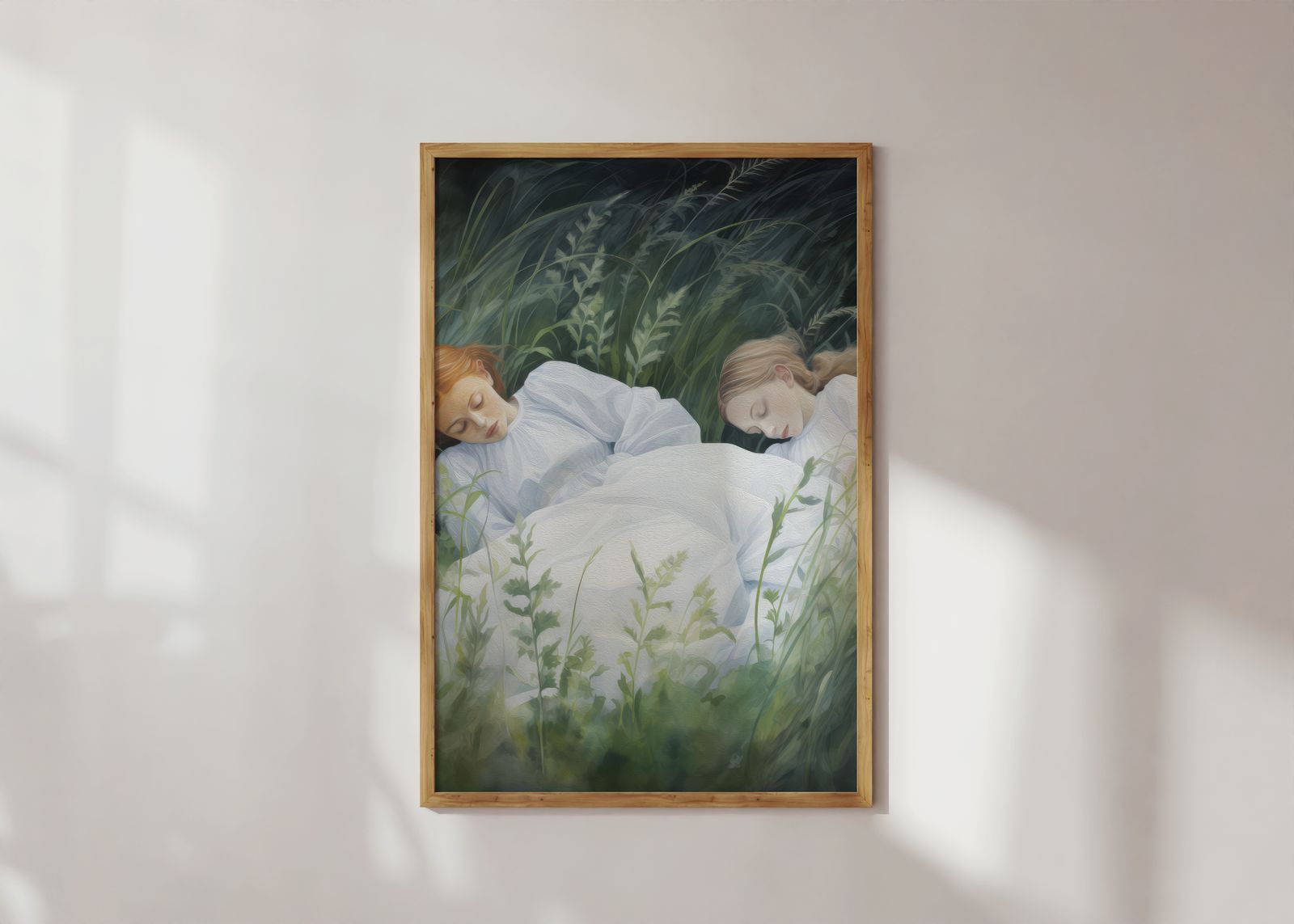 Poster - Sova i Gräset