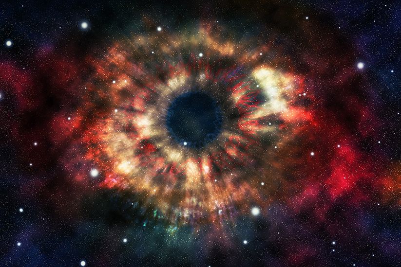Poster - Kosmiskt öga