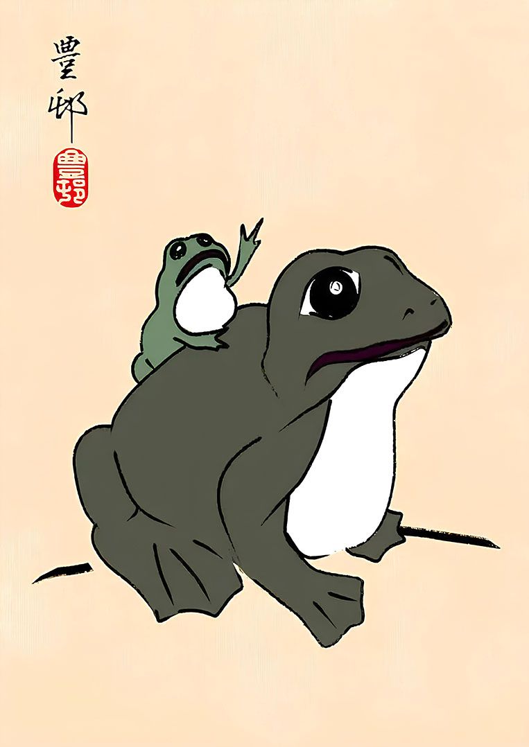 Poster - Grodillustration