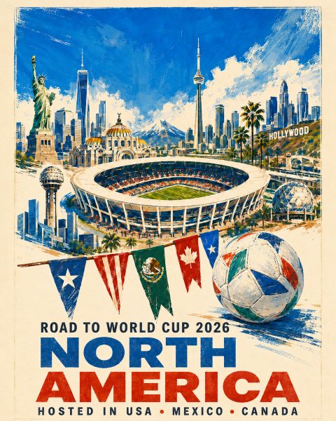 Poster - Road to World Cup 2026 Nordamerika