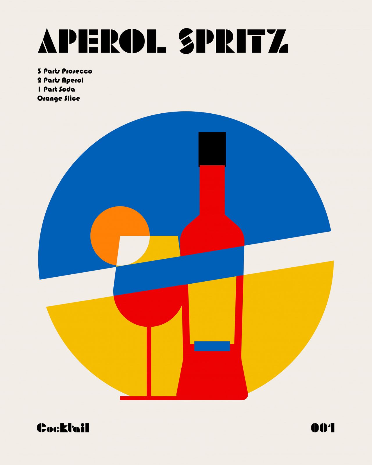Poster - Aperol Spritz Cocktail