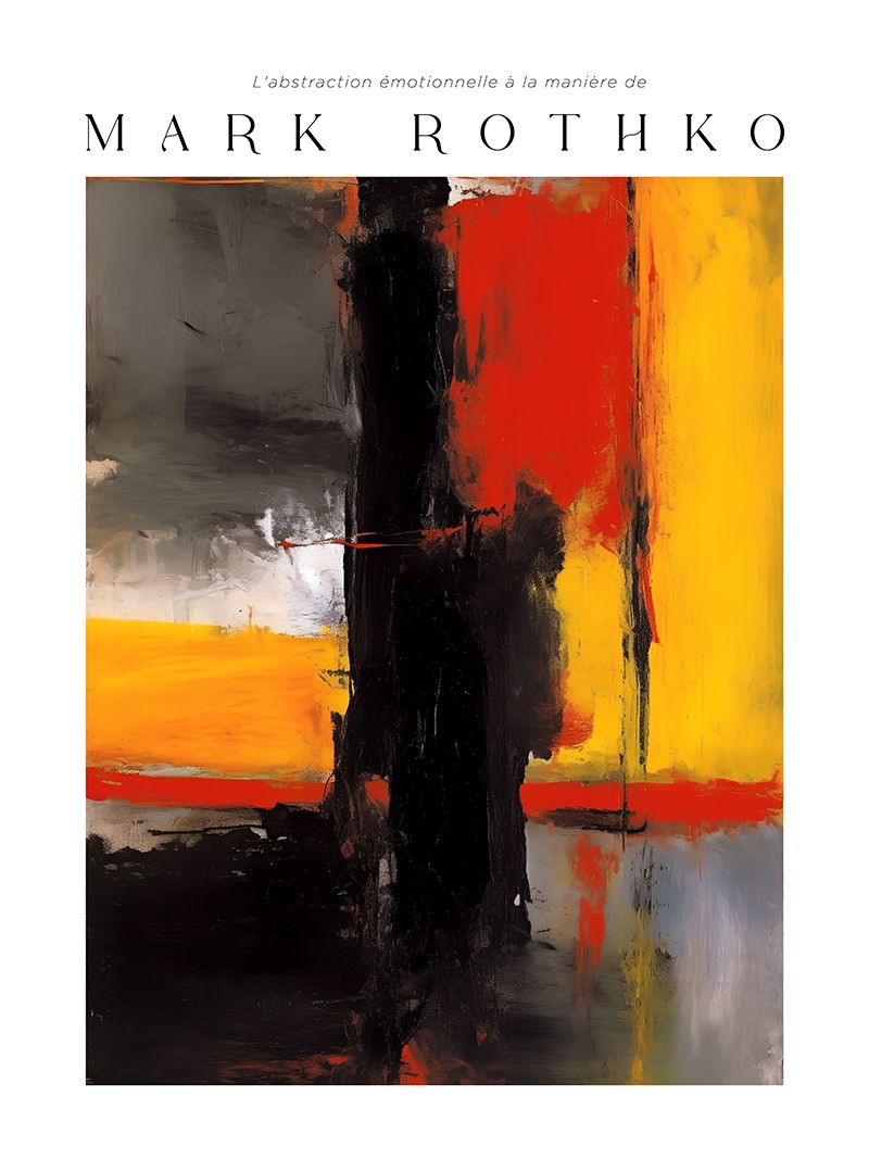 Poster - Mark Rothko Målning