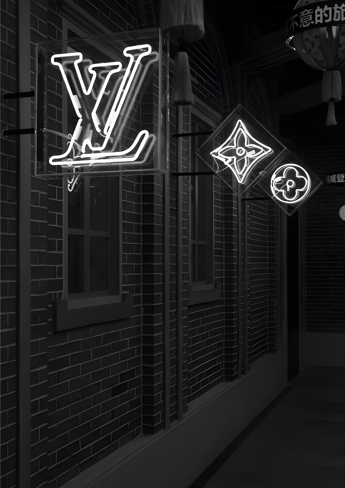 Neonljus Väggposter
