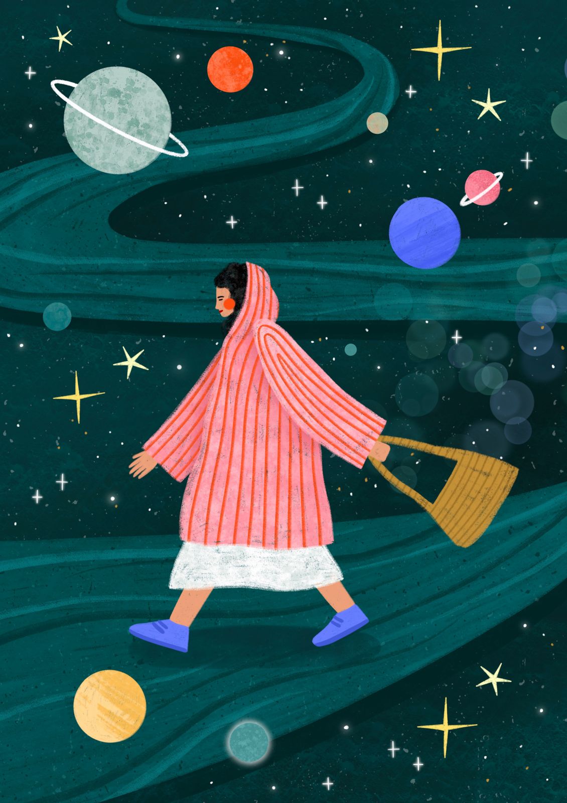 Poster - Kosmiska promenaden