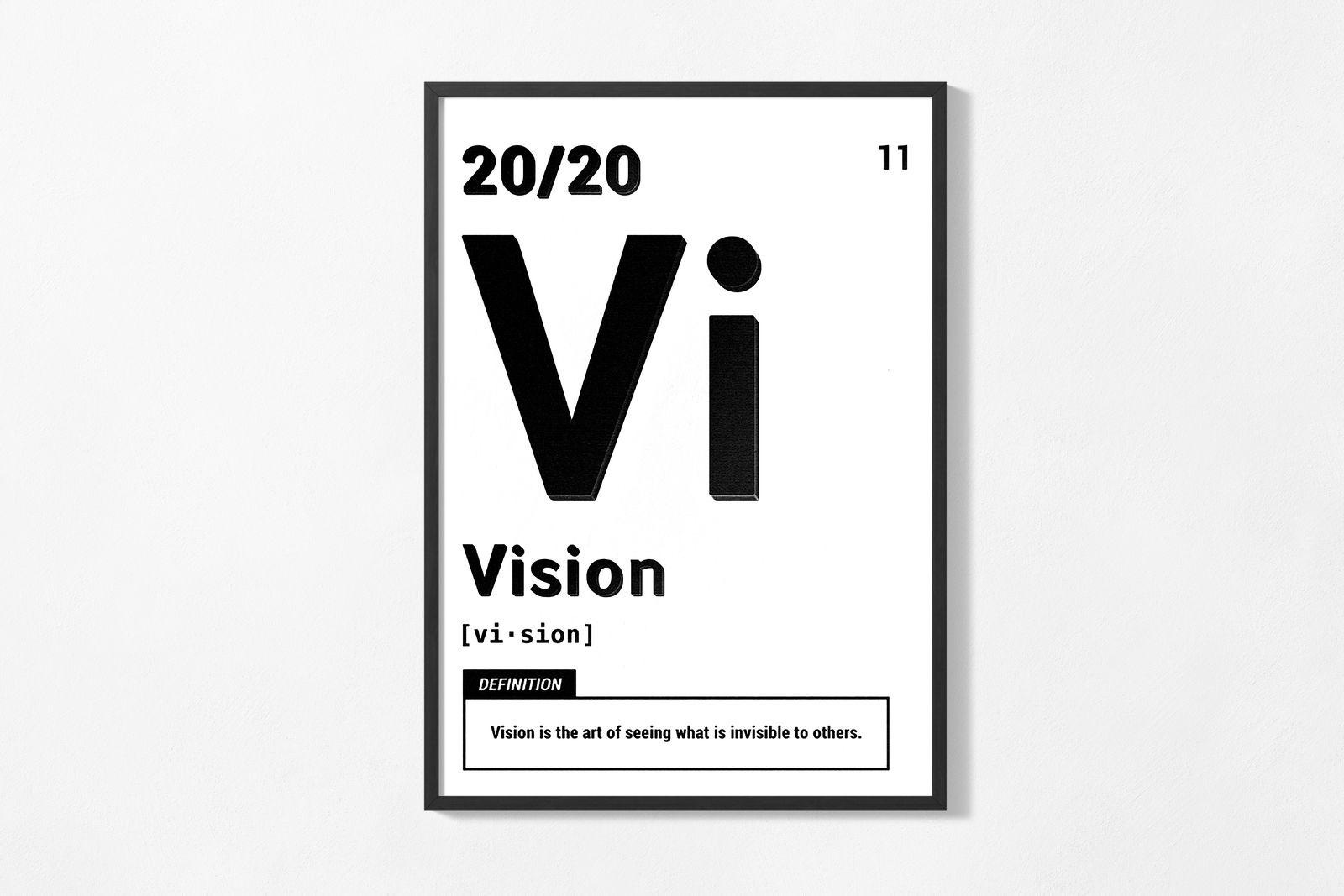Poster - Vision Definition