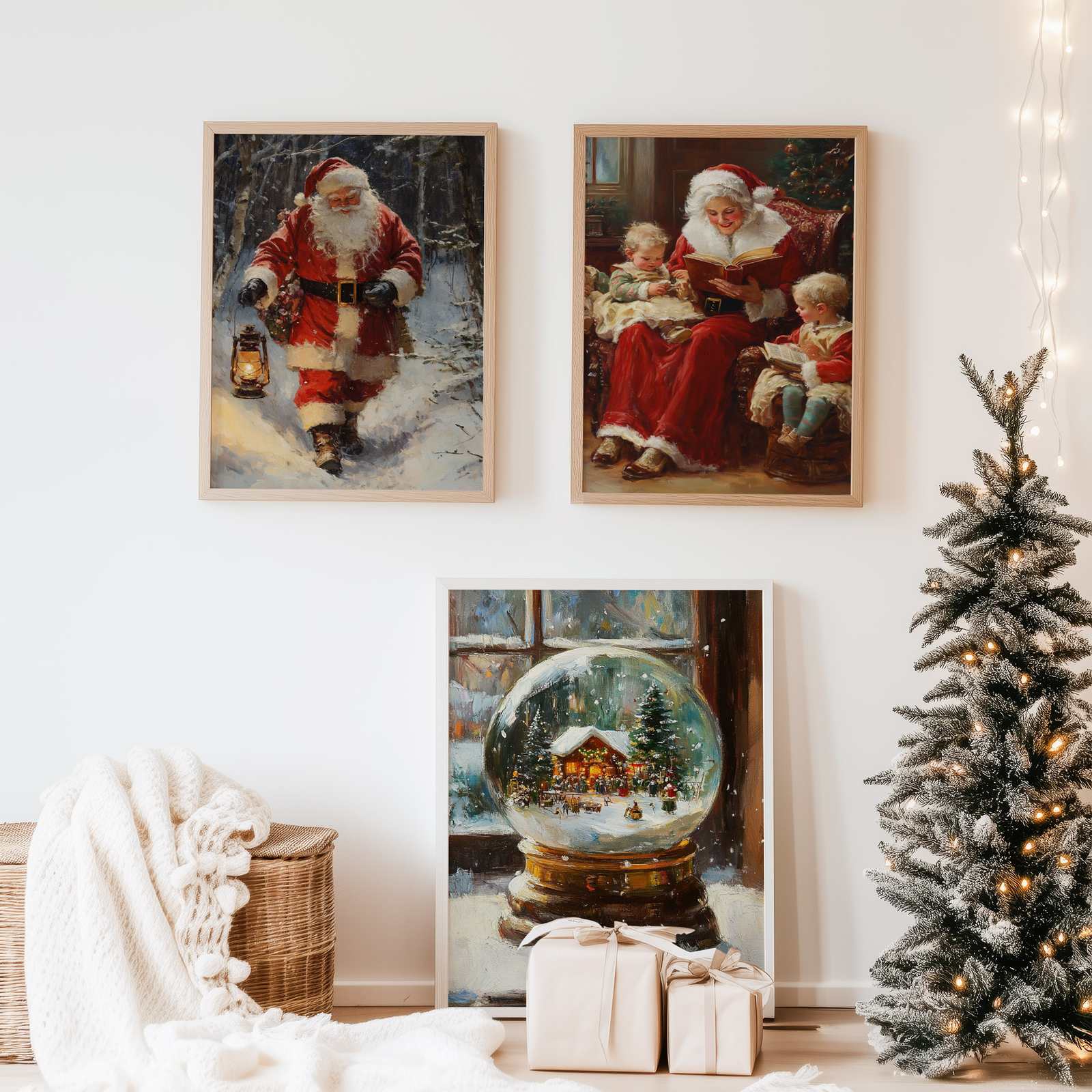 Poster - Jul Santa Collection / Set of 3