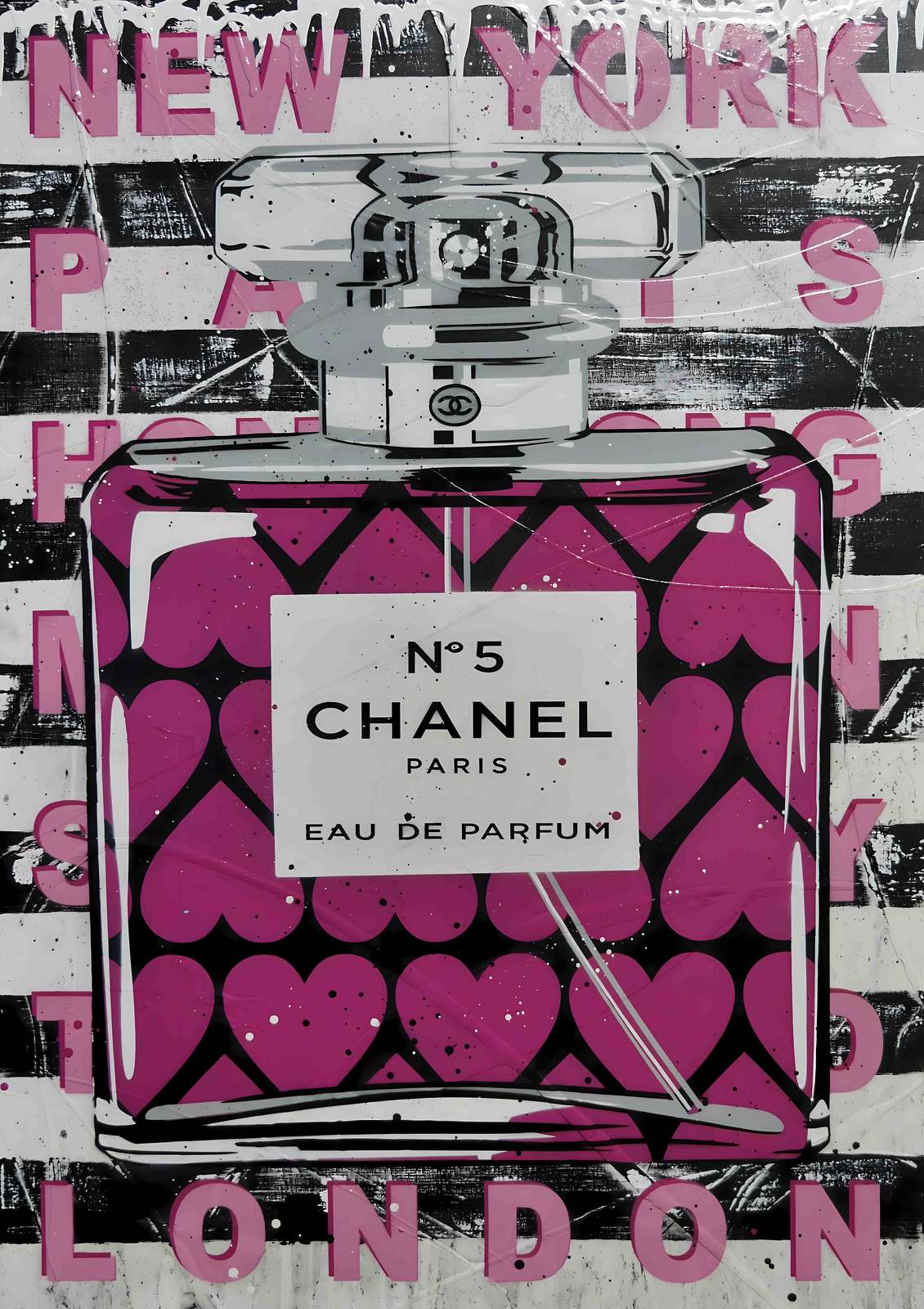 Poster - Chanel No.5 Konstverk