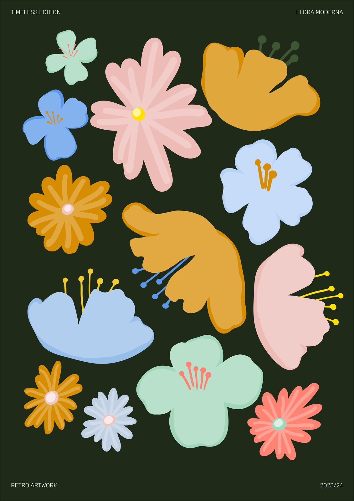 Poster - Flora Moderna
