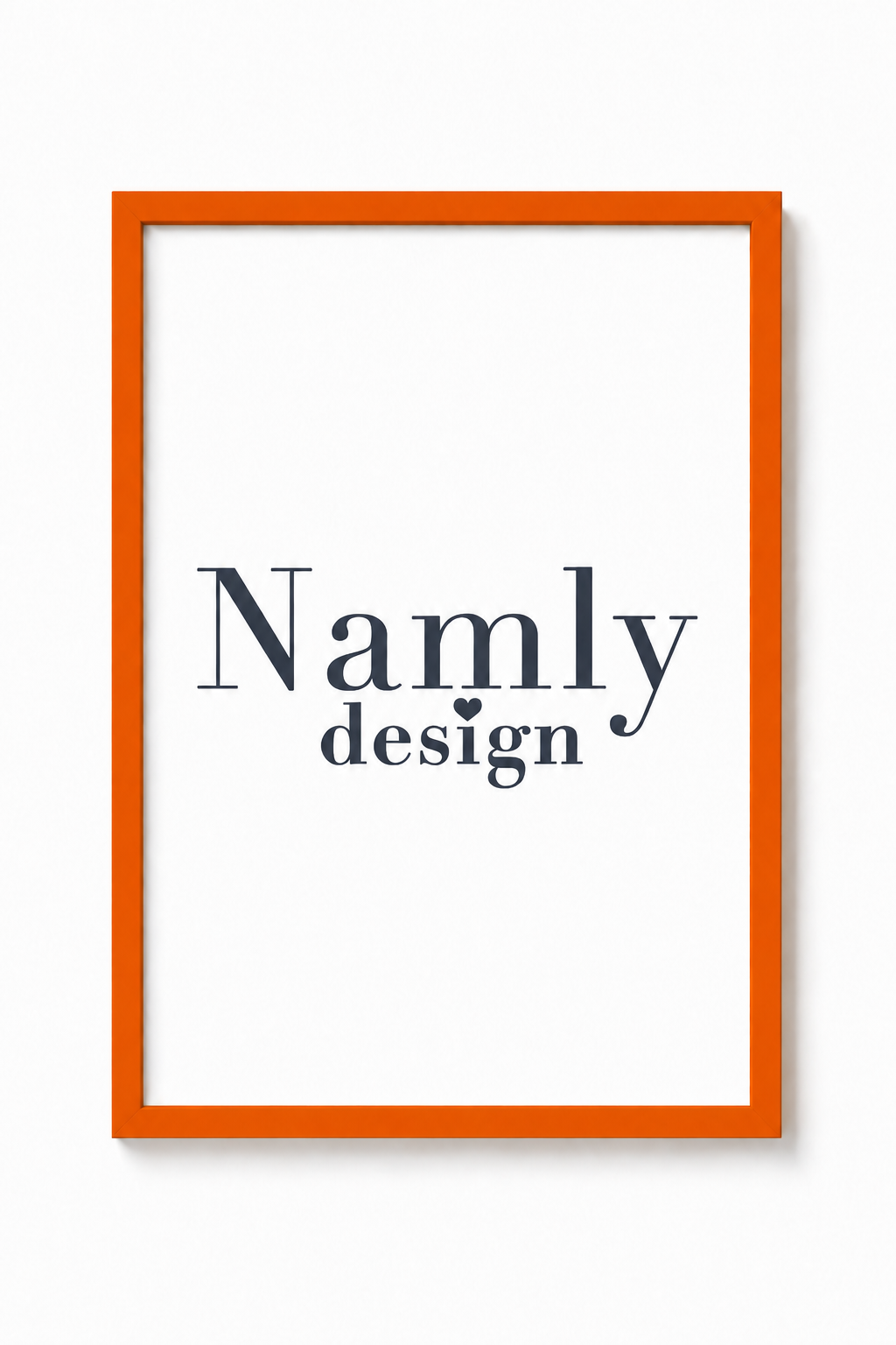 Ram – Orange - 50x70 cm